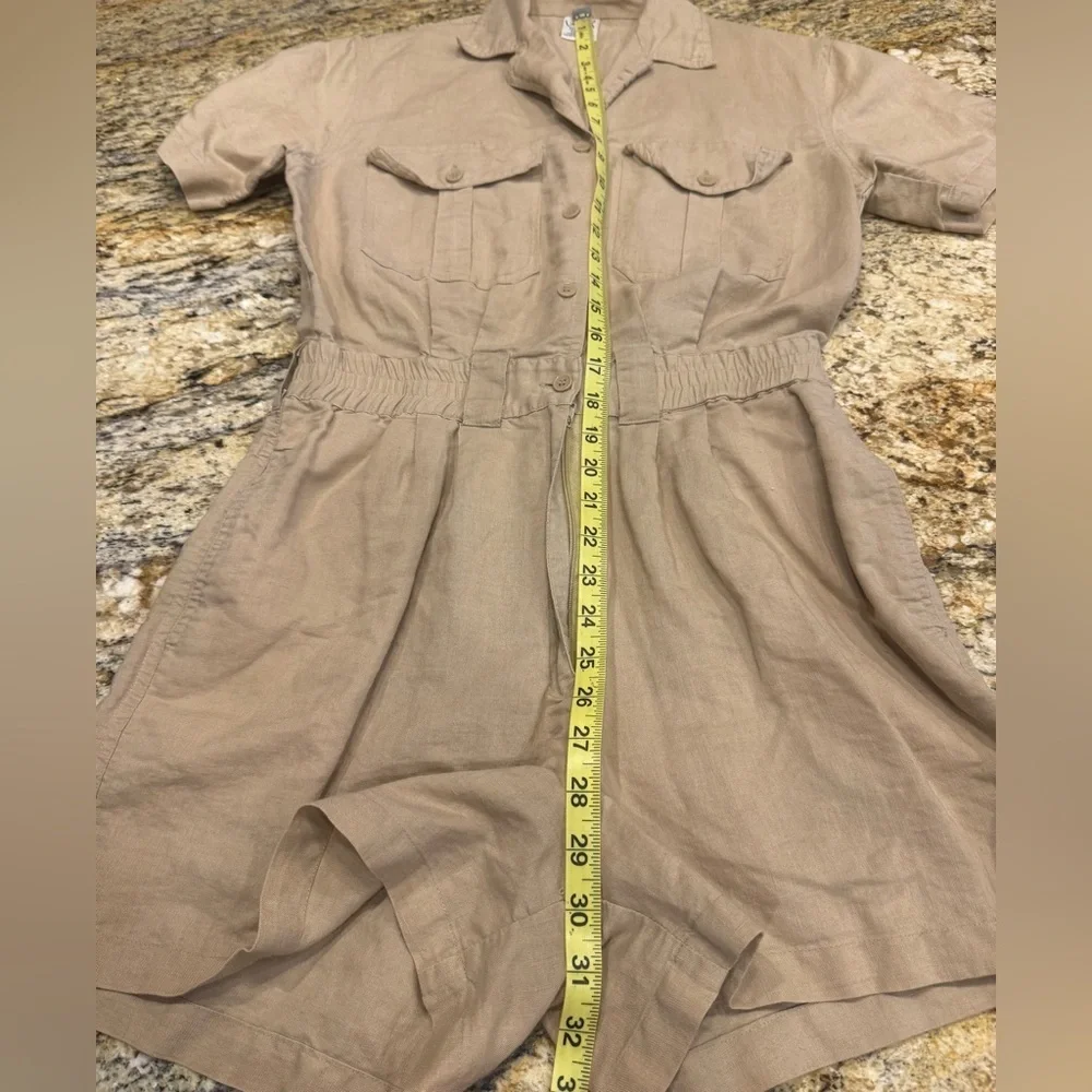 LicoRiceX Vintage Romper Khaki Women’s Size Small